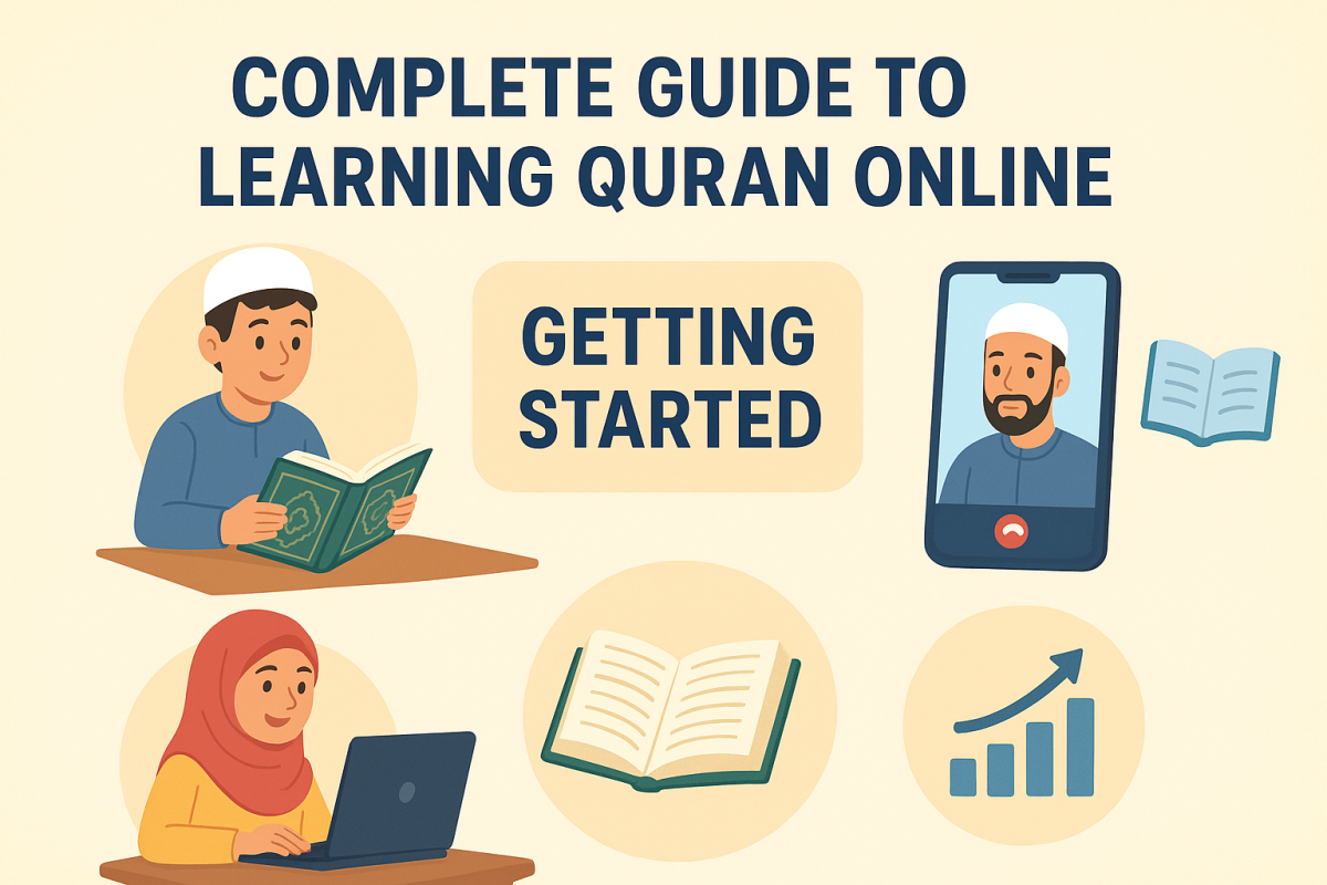 Complete guide to learning Quran online