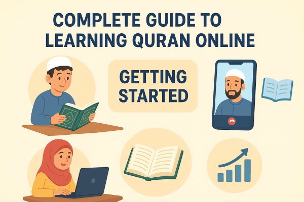 Complete guide to learning Quran online